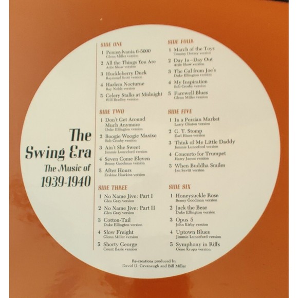 The Swing Era Music of 1939-1940 Real Dream Year LPs vinyl Book Time Life Record - Picture 10 of 10